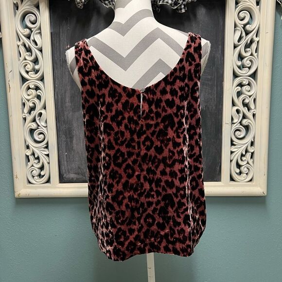 J. Crew Pink and Black Leopard Print Camisole - Picture 4 of 8